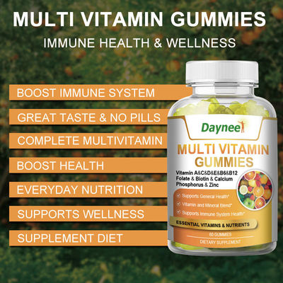 60 Gummies Multi Vitamin Private Label Пищевая добавка для укрепления иммунной системы