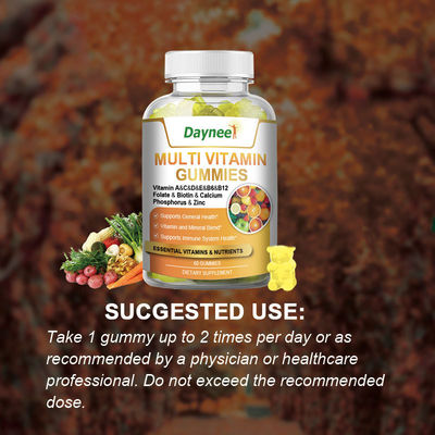 60 Gummies Multi Vitamin Private Label Пищевая добавка для укрепления иммунной системы