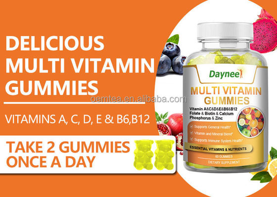 60 Gummies Multi Vitamin Private Label Пищевая добавка для укрепления иммунной системы
