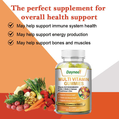 60 Gummies Multi Vitamin Private Label Пищевая добавка для укрепления иммунной системы