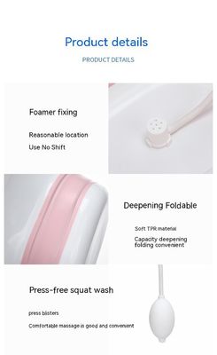 Женское здоровье Yoni Паровое сиденье с выходом Вагинальная мойка и Паровый Yoni Покрытия складной