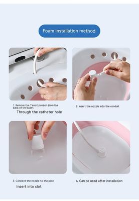 Женское здоровье Yoni Паровое сиденье с выходом Вагинальная мойка и Паровый Yoni Покрытия складной