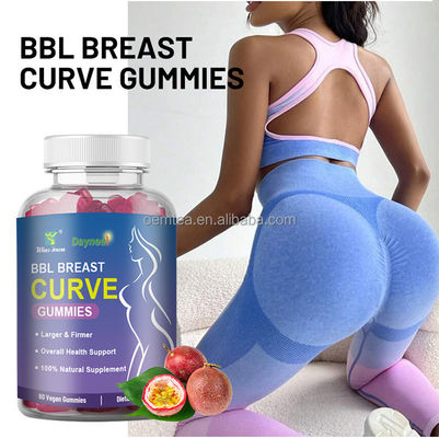 BBL Breast Curve Gummies Естественное увеличение задницы с ашвагандой 36 месяцев