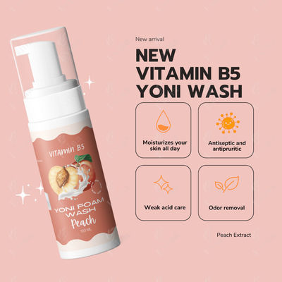 Витамин В5 и гиалуроновая кислота для женской гигиены N.W 60ML/150ML/250ML/OEM