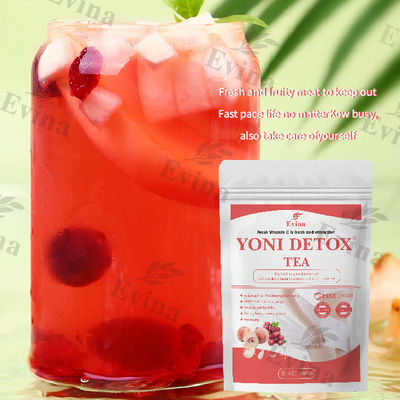 Чай Yoni Detox 100% натуральный и с высокой силой с клюквой 24 месяца срок годности