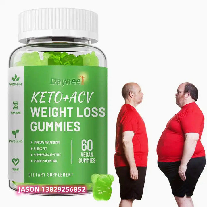 Частный маркировка Gummy Candy Поддержка управления весом Функция для похудения Кето ACV