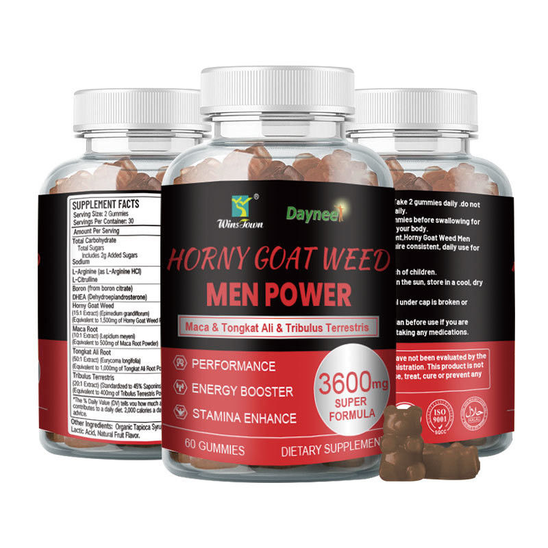 Forever Multi Maca Gummy Candy Мужской энергетический стимул для долгосрочной энергии и силы